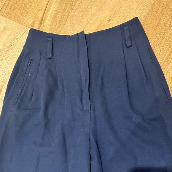 Crisca by Escada Vintage high waisted balloon style pants size 36 blue - Picture 5 of 11